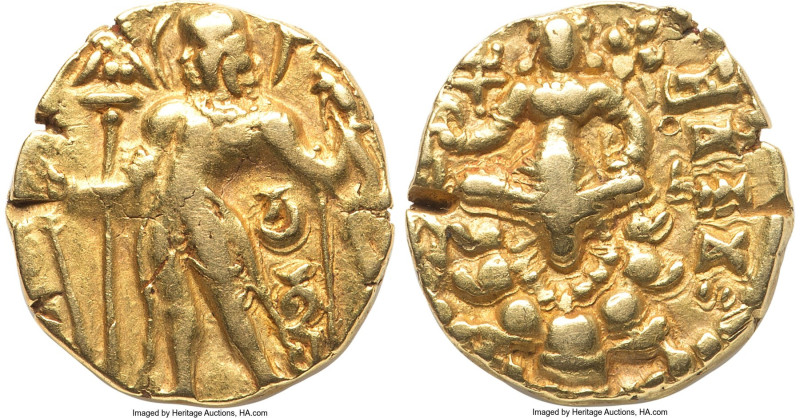 INDIA. Gupta Empire. Chandragupta II Vikramaditya (ca. AD 380-413). AV dinar (20...