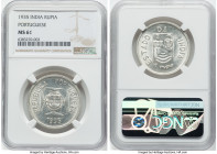 Portuguese Administration. Republic Rupia 1935 MS61 NGC, Lisbon mint, KM22, Gomes-R10.01. HID09801242017 © 2023 Heritage Auctions | All Rights Reserve...
