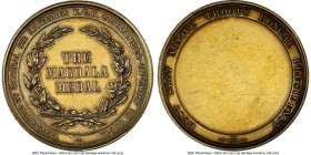Magdala Medal gilt silver ND (c. 1845) MS61 NGC, Pudd-960.39. 47mm. Medal for Best Shot by Native Troops. Per the obverse legend, award presented by G...