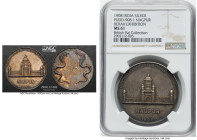 "Nagpur - Berar Exhibition" silver Medal 1908 MS61 NGC, Pudd-908.1. 38mm. "The Central Provinces and Berar consisted of a great triangle-shaped swath ...