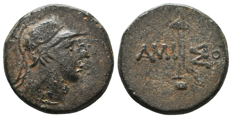 Pontos, Amisos. Ca. 85-65 B.C. AE
Reference:
Condition: Very Fine

Weight :6...