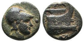 Greek Coins. 4th - 1st century B.C. AE
Reference:
Condition: Very Fine

Weight :3.9 gr
Height :14.3 mm