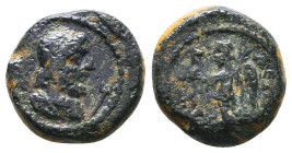 Greek Coins. 4th - 1st century B.C. AE
Reference:
Condition: Very Fine

Weight :4.7 gr
Height :13.8 mm