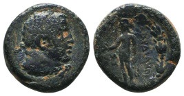 Greek Coins. 4th - 1st century B.C. AE
Reference:
Condition: Very Fine

Weight :4.2 gr
Height :16 mm