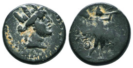 Greek Coins. 4th - 1st century B.C. AE
Reference:
Condition: Very Fine

Weight :4 gr
Height :16.3 mm