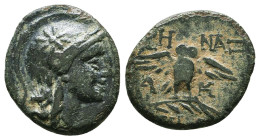 Greek Coins. 4th - 1st century B.C. AE
Reference:
Condition: Very Fine

Weight :2.5 gr
Height :16.9 mm