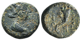 Greek Coins. 4th - 1st century B.C. AE
Reference:
Condition: Very Fine

Weight :4.9 gr
Height :15 mm