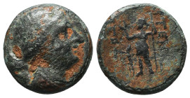 Greek Coins. 4th - 1st century B.C. AE
Reference:
Condition: Very Fine

Weight :3.3 gr
Height :15.5 mm