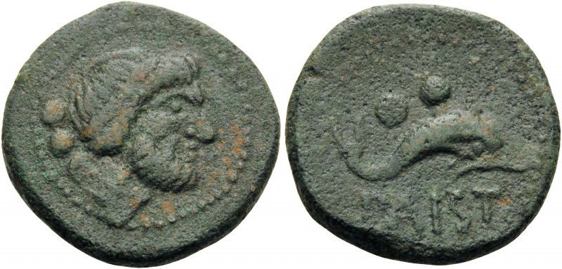 LUCANIA. Paestum (Poseidonia). period of the Second Punic War, 218-201 BC. Semun...