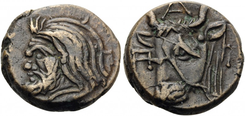 CIMMERIAN BOSPOROS. Pantikapaion. Circa 325-310 BC. (Bronze, 17 mm, 4.63 g, 11 h...