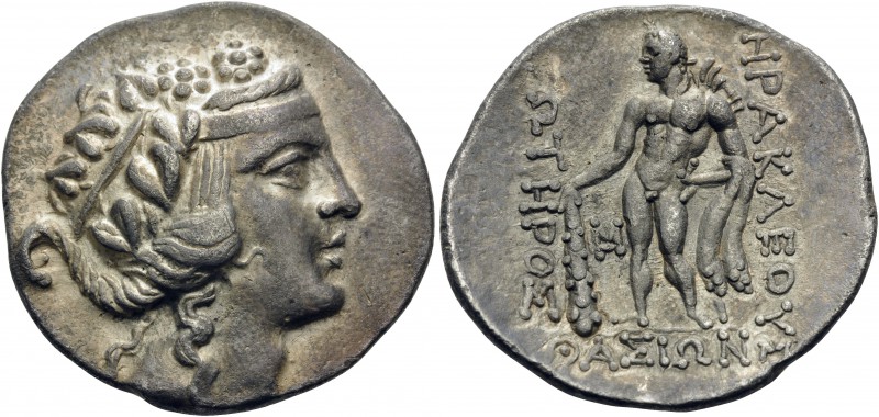 ISLANDS OFF THRACE, Thasos. Circa 168/7-148 BC. Tetradrachm (Silver, 32 mm, 16.4...