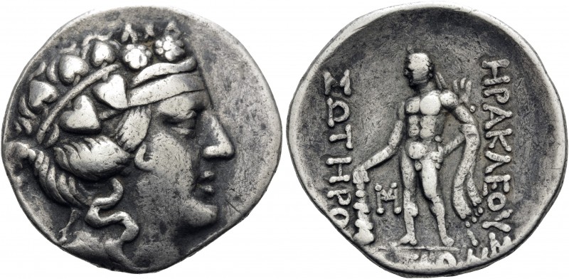 ISLANDS OFF THRACE, Thasos. Circa 168/7-148 BC. Tetradrachm (Silver, 32 mm, 16.4...