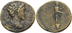 TROAS. Alexandria Troas. Commodus, 177-192. (Bronze, 24 mm, 7.65 g, 12 h). COMMODO CAE AV GER Laureate, draped and cuirassed bust of Commodus to right...