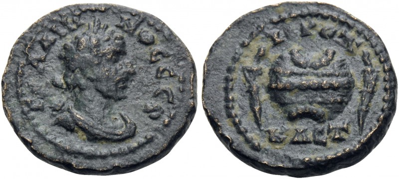 CILICIA. Hierapolis-Castabala. Gallienus, 253-268. Diassarion (Bronze, 17 mm, 3....
