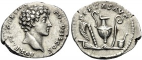 Marcus Aurelius, as Caesar, 139-161. Denarius (Silver, 19 mm, 2.85 g, 12 h), struck under Antoninus Pius, Rome, 140-144. AVRELIVS CAES AR AVG PII F CO...