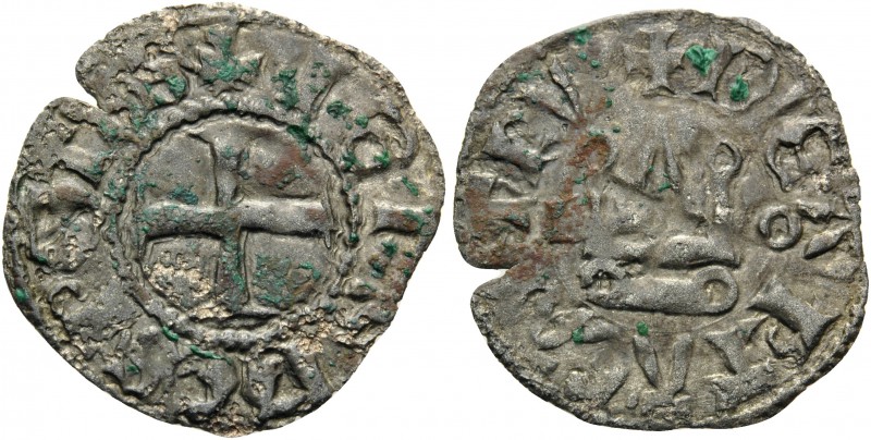 CRUSADERS. Despots of Epirus. Giovanni II Orsini, 1323-1335. (Billon, 18 mm, 0.7...