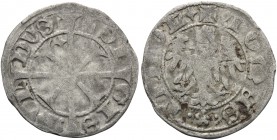 ITALY. Merano. Sigismundus, 1439-1490. Grosso tirolino (Silver, 18.5 mm, 1.00 g, 8 h). +SIGISMVNDVS Cross patent; star in field. Rev. + COMES ° TIROL ...
