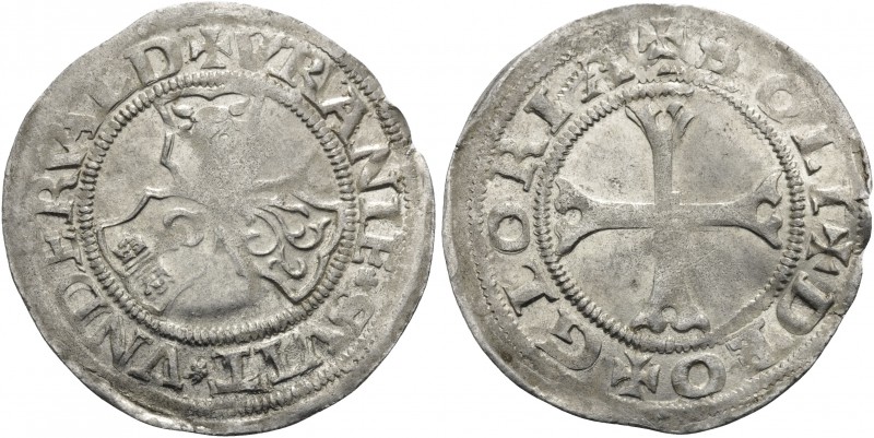 SWITZERLAND. Uri, Schwyz and Unterwalden. (Billon, 18.5 mm, 1.01 g, 1 h), Halbba...
