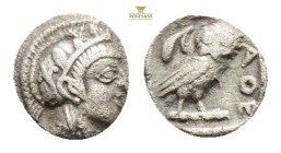 Greek, Attica. Athens circa 454-404 BC. Obol AR 0,60 g. 3,5 mm.