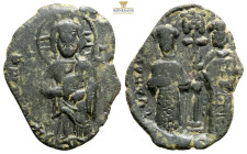 BYZANTINE EMPIRE. Constantine X. 1059-1067. Æ follis 4,3 g 27 mm