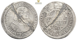 FRANCE. Louis XIV. (1658). (26,9 mm 3 g)
Obv: LVD XIIII D G FR ET NAV REX. Wreathed and draped bust right.
Rev: SIT NOMEN DOMINI BENEDICTVM 1658.Crown...