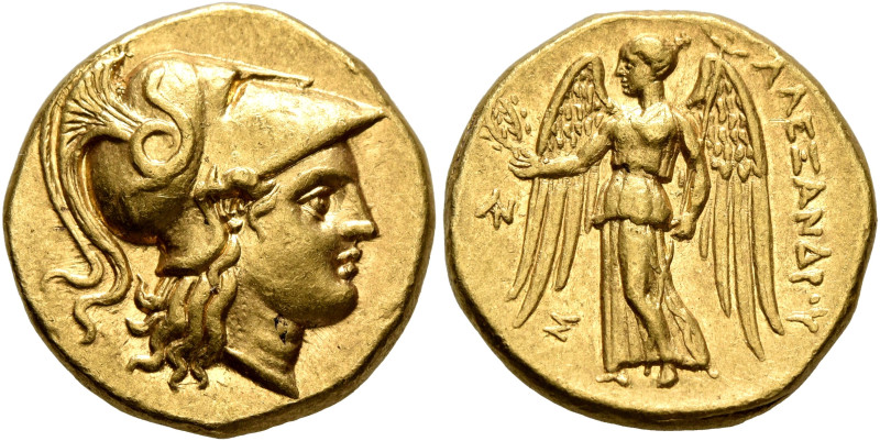 KINGS OF MACEDON. Alexander III ‘the Great’, 336-323 BC. Stater (Gold, 18 mm, 8....