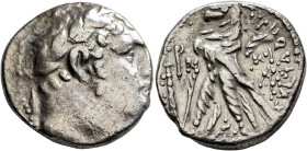 PHOENICIA. Tyre. 126/5 BC-AD 65/6. Shekel (Silver, 24 mm, 13.72 g, 1 h), CY 150 = AD 24/5. Laureate head of Melkart to right, lion skin tied around ne...