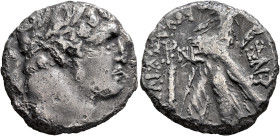 PHOENICIA. Tyre. 126/5 BC-AD 65/6. Shekel (Silver, 23 mm, 12.12 g, 12 h), CY 155 = AD 29/30. Laureate head of Melkart to right, lion skin tied around ...