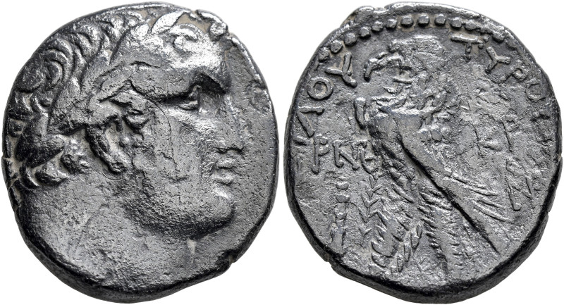 PHOENICIA. Tyre. 126/5 BC-AD 65/6. Shekel (Silver, 25 mm, 13.54 g, 12 h), CY 159...