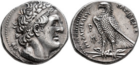 PTOLEMAIC KINGS OF EGYPT. Ptolemy I Soter, 305-282 BC. Tetradrachm (Silver, 26 mm, 14.29 g, 1 h), Alexandria, after 294. Diademed head of Ptolemy I to...