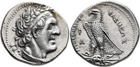 PTOLEMAIC KINGS OF EGYPT. Ptolemy I Soter, 305-282 BC. Tetradrachm (Silver, 28 mm, 14.15 g, 12 h), Alexandria, circa 294-282. Diademed head of Ptolemy...