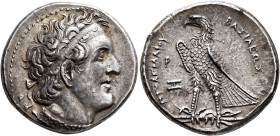 PTOLEMAIC KINGS OF EGYPT. Ptolemy I Soter, 305-282 BC. Tetradrachm (Silver, 26 mm, 14.28 g, 12 h), Alexandria, after 294. Diademed head of Ptolemy I t...