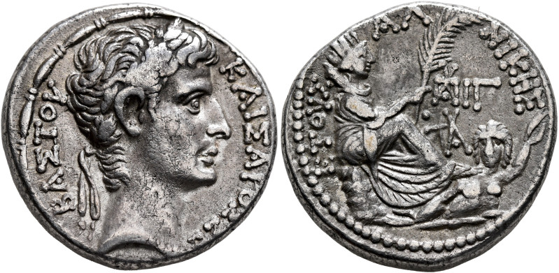 SYRIA, Seleucis and Pieria. Antioch. Augustus, 27 BC-AD 14. Tetradrachm (Silver,...