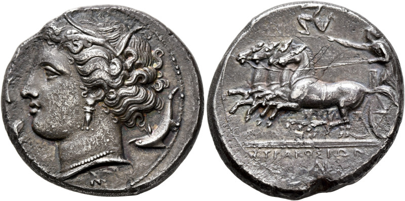 SICILY. Syracuse. Agathokles, 317-289 BC. Tetradrachm (Silver, 26 mm, 16.08 g, 8...
