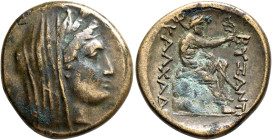 THRACE. Byzantion. Late 3rd-2nd centuries BC. AE (Bronze, 25 mm, 10.46 g, 12 h), alliance issue with Kalchedon in Bithynia. Veiled head of Demeter to ...