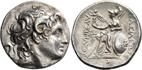 KINGS OF THRACE. Lysimachos, 305-281 BC. Tetradrachm (Silver, 28 mm, 16.94 g, 1 h), Lampsakos, circa 297/6-282/1. Diademed head of Alexander the Great...