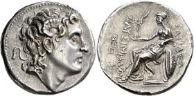 KINGS OF THRACE. Lysimachos, 305-281 BC. Tetradrachm (Silver, 29 mm, 17.12 g, 12 h), Ephesos (?), circa 294-287. Diademed head of Alexander the Great ...