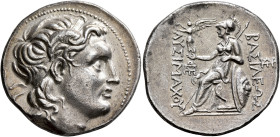 KINGS OF THRACE. Lysimachos, 305-281 BC. Tetradrachm (Silver, 29 mm, 16.76 g, 8 h), Amphipolis, circa 288/7-282/1. Diademed head of Alexander the Grea...