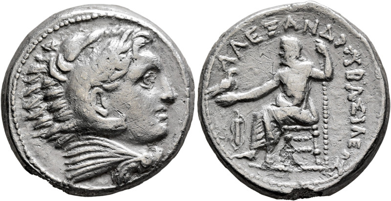 KINGS OF MACEDON. Alexander III ‘the Great’, 336-323 BC. Tetradrachm (Silver, 25...