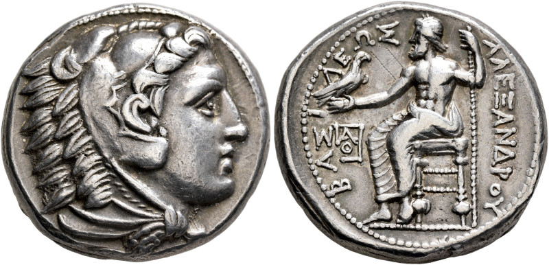 KINGS OF MACEDON. Alexander III ‘the Great’, 336-323 BC. Tetradrachm (Silver, 25...