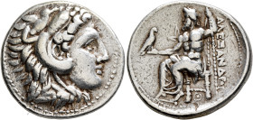 KINGS OF MACEDON. Alexander III ‘the Great’, 336-323 BC. Tetradrachm (Silver, 29 mm, 17.04 g, 6 h), Pella, struck under Antipater or Polyperchon, circ...