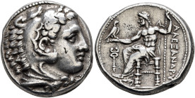 KINGS OF MACEDON. Alexander III ‘the Great’, 336-323 BC. Tetradrachm (Silver, 25 mm, 17.28 g, 3 h), Pella, struck under Antipater, Polyperchon, or Kas...