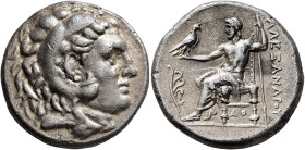 KINGS OF MACEDON. Alexander III ‘the Great’, 336-323 BC. Tetradrachm (Silver, 26 mm, 16.88 g, 1 h), Corinth, under Kassander or Demetrios I Poliorkete...