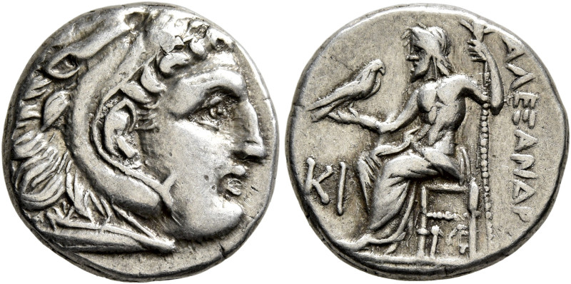 KINGS OF MACEDON. Alexander III ‘the Great’, 336-323 BC. Drachm (Silver, 16 mm, ...