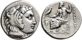 KINGS OF MACEDON. Alexander III ‘the Great’, 336-323 BC. Drachm (Silver, 16.5 mm, 4.21 g, 9 h), Abydos, struck under Kalas or Demarchos, circa 325-323...