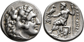 KINGS OF MACEDON. Alexander III ‘the Great’, 336-323 BC. Drachm (Silver, 18 mm, 4.24 g, 12 h), Abydos, struck under Antigonos I Monophthalmos, 306/5-3...