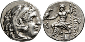 KINGS OF MACEDON. Alexander III ‘the Great’, 336-323 BC. Drachm (Silver, 17 mm, 4.33 g, 11 h), Abydos, struck under Antigonos I Monophthalmos, circa 3...
