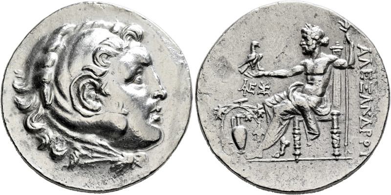 KINGS OF MACEDON. Alexander III ‘the Great’, 336-323 BC. Tetradrachm (Silver, 32...