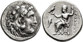 KINGS OF MACEDON. Alexander III ‘the Great’, 336-323 BC. Drachm (Silver, 16 mm, 4.20 g), Magnesia ad Maeandrum, struck under Antigonos I Monophthalmos...