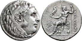 KINGS OF MACEDON. Alexander III ‘the Great’, 336-323 BC. Tetradrachm (Silver, 29 mm, 16.44 g, 12 h), Magnesia ad Maeandrum, circa 225-196. Head of Her...